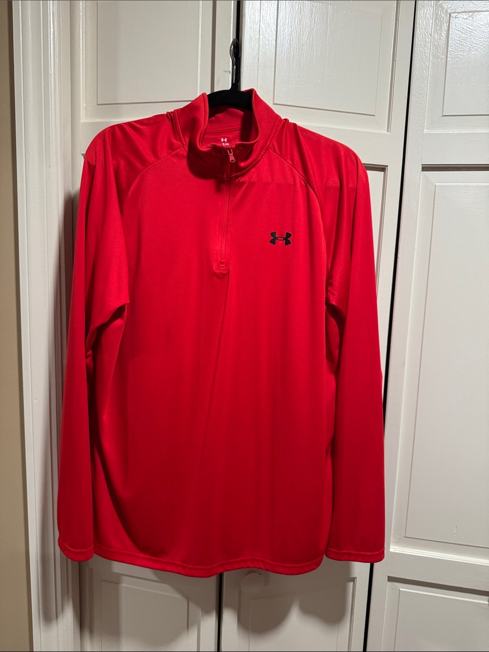 Under Armour Men’s Red Half-Zip Performance Pullover